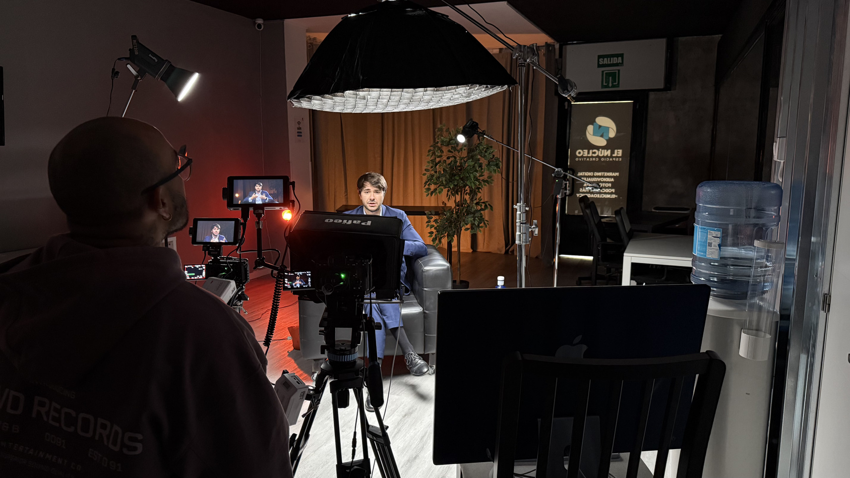Estudio de podcast
